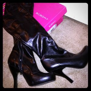 BCBGirls Tall Black Boots