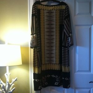 Forever Woman tribal print dress.