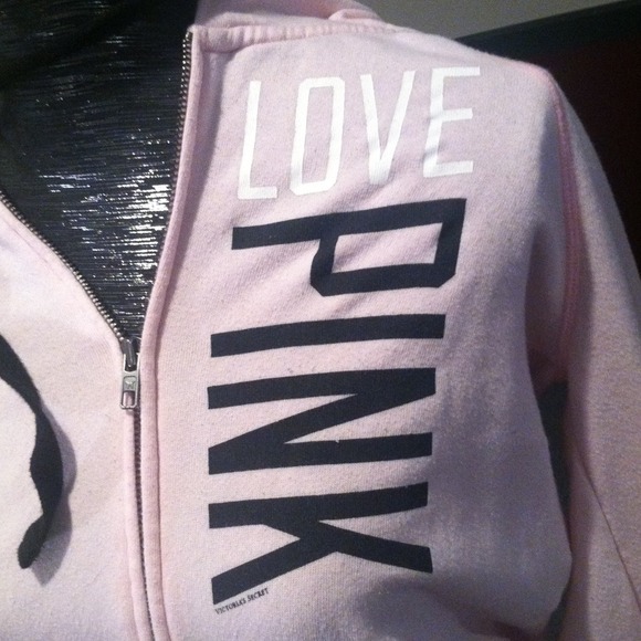 🔴SOLD🔴Powder pink vs hoodie - Picture 2 of 3