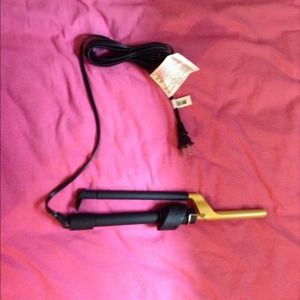 Mini professional hair curling iron