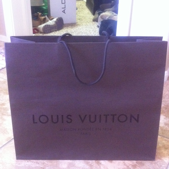 Louis Vuitton shopping bag