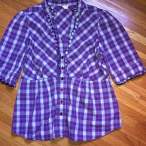 Anthropologie blouse.  Size 10.