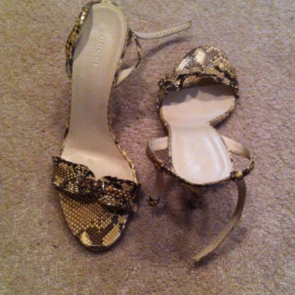 Gucci python sandal - Picture 3 of 4