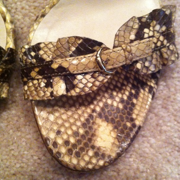 Gucci python sandal - Picture 4 of 4