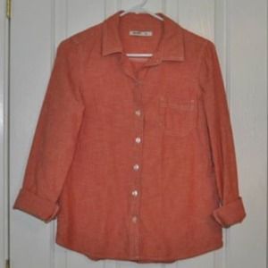 Red Old Navy Button Up