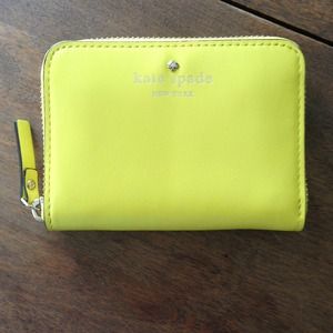 NWT Neon yellow Kate Spade