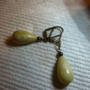 Lemon Quartz Ear Rings