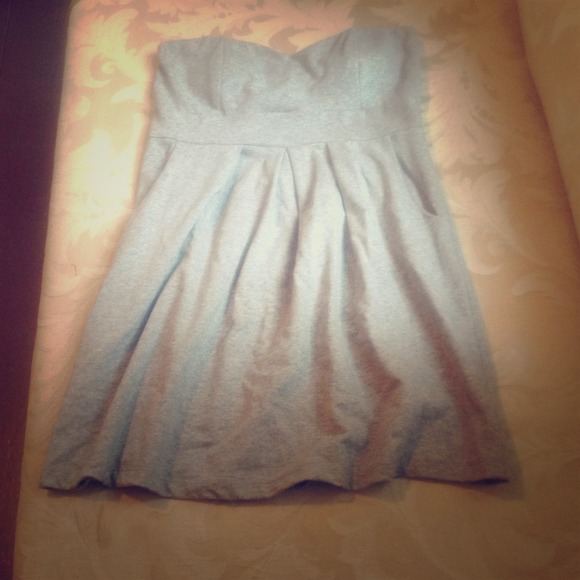 Heather gray dress