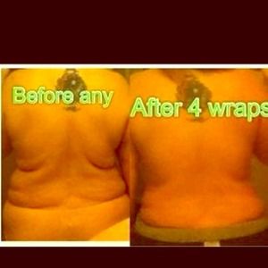 1 BOX OF 4 WRAPS a treatment ONE TIME ONLY PRICE!!