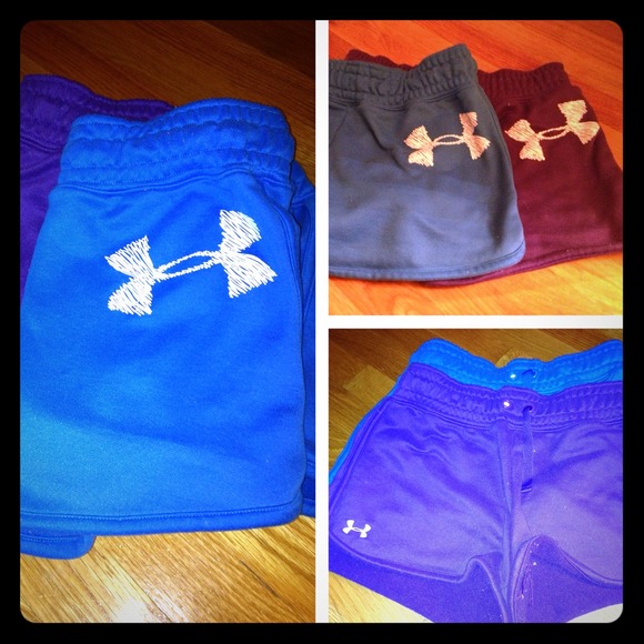 3 pairs of Under Armor women's shorts Size Medium
