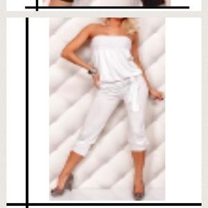 Bundle of one Black and one White Sexy Jumpsuits!