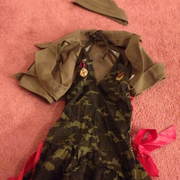 Army girl costume