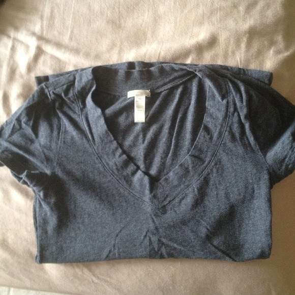 Grey V-Neck shirt
