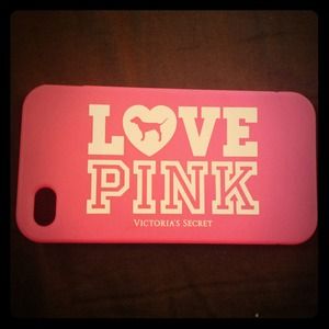 Hot pink Soft Iphone 4/4S case