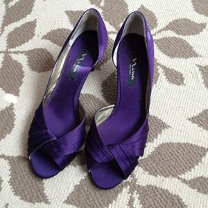 Purple Nina "New York" 2 inch heels