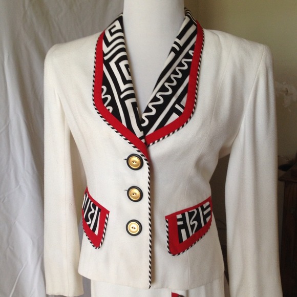 !HOST PICK! 2X  2 piece skirt & jacket by Cache - Picture 2 of 4