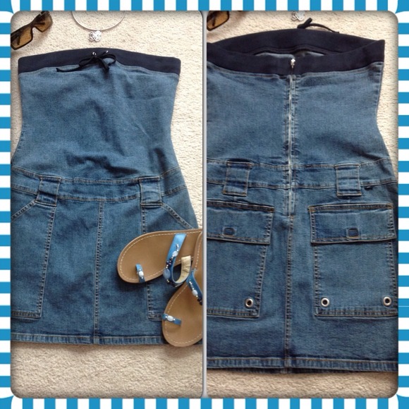 PRICE DROP! Super cute JLo jean dress!