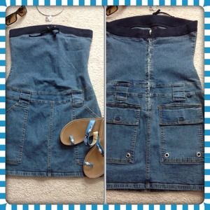 PRICE DROP! Super cute JLo jean dress!