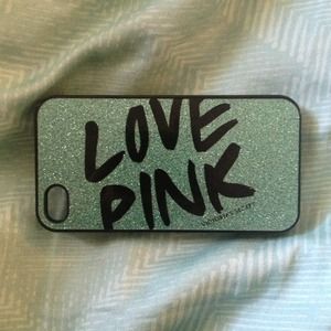 ❗BUNDLED❗ Victoria secret light blue iphone case