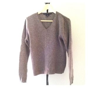 BUNDLE: RALPH LAUREN grey wool cashmere sweater