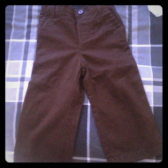 Dark brown pants