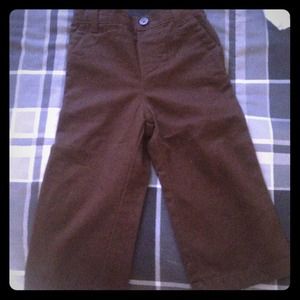 Dark brown pants