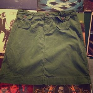 Green Pencil Skirt