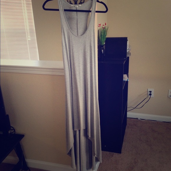 Grey maxi dress
