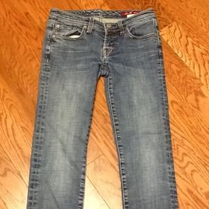 SEVEN 7 FOR ALL MANKIND GIRLS JEANS SIZE 24