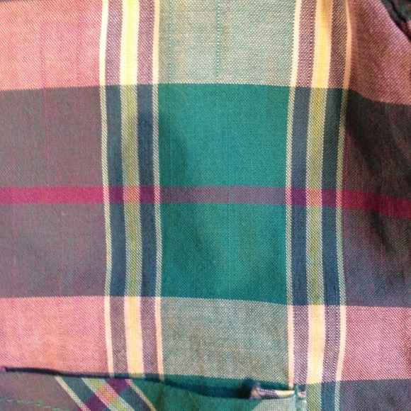 SOLD!!American eagle  plaid shirt EUC - Picture 2 of 3