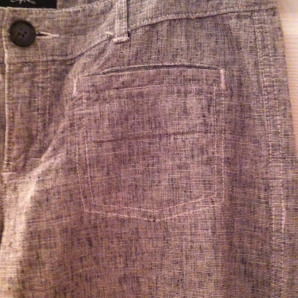 Express Grey Linen Pants - Size 6 - Picture 2 of 3