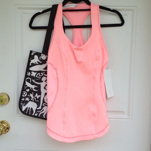 lululemon athletica Tops - Sold NEW Pale Pink LULULEMON CARDIO Tank w Tags