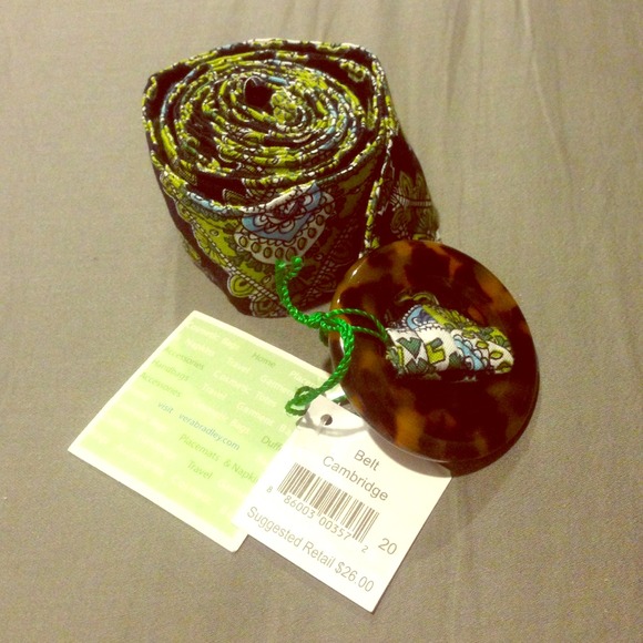 Reversible Vera Bradley Belt.