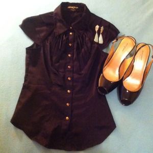 Guess silk dress shirt