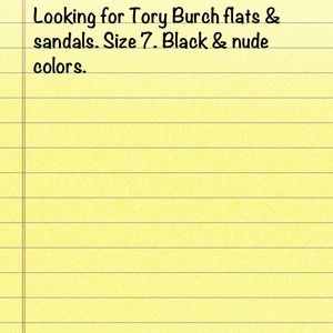 Tory Burch flats