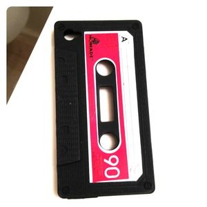 Black Cassette iphone 4/4s case