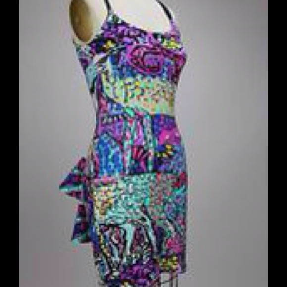 Betsey Johnson bustle dress. M REDUCED!