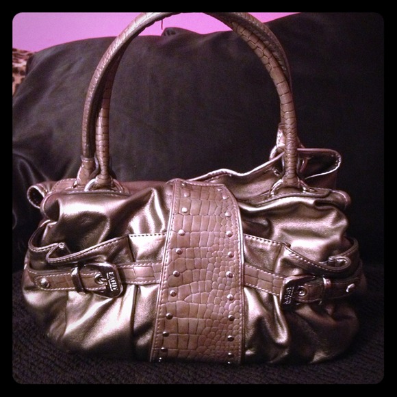 Kathy van Zeeland Handbags - Price reduced!! Gunmetal Kathy Van Zeeland purse