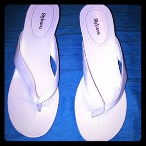 Style and co. Wedge thing sandals