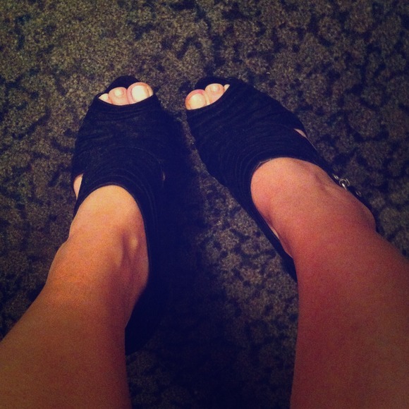 Black heels!