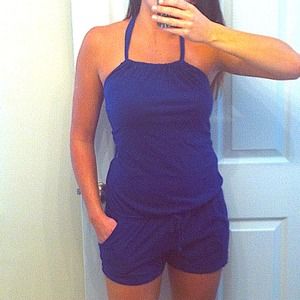 Navy romper!