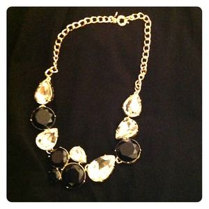 JCrew Stone Cluster Necklace