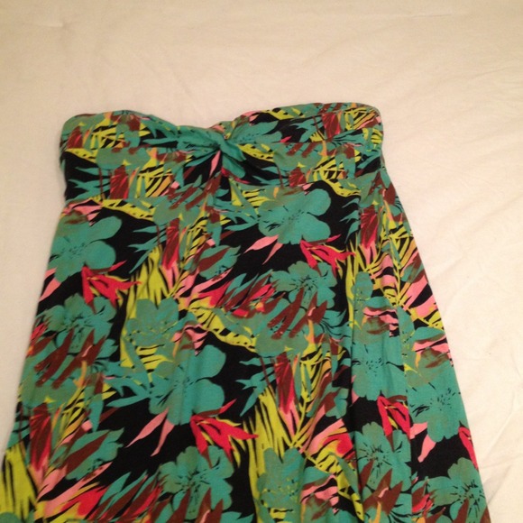Strapless Summer Dress