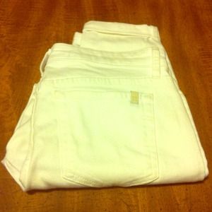 Joes jeans. All White capris.