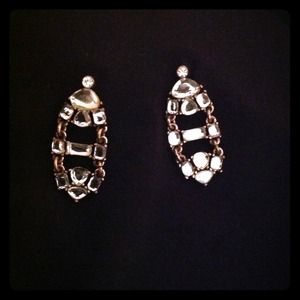 JCrew Crystal earrings