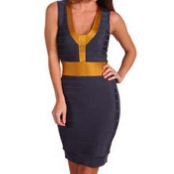 French Connection bandage dress!