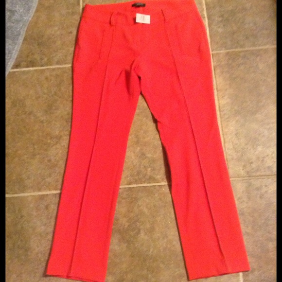 NWT Coral colored Ann Taylor pants