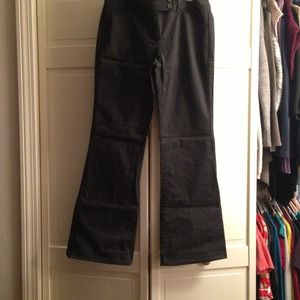 Dark gray pants