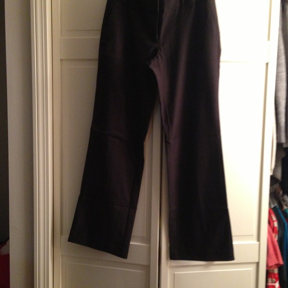 Dark gray pants