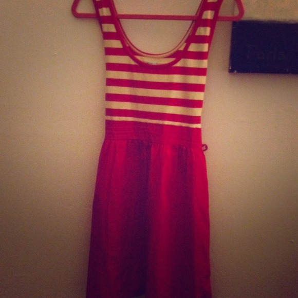 *Reduced*Striped tank dress